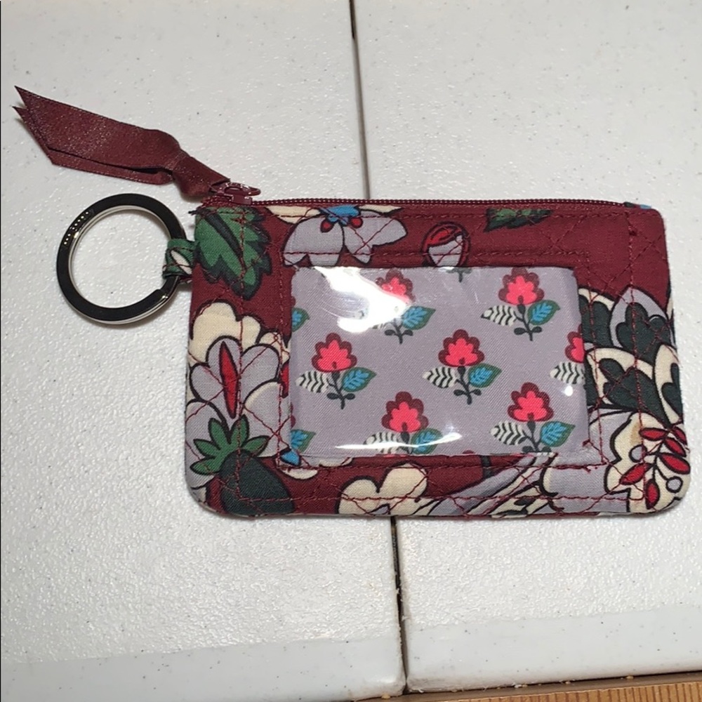 Vera Bradley zip Id case